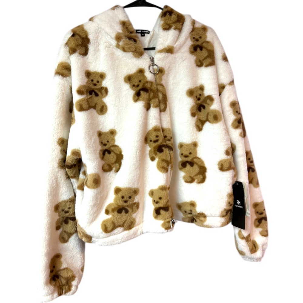 NWT Free Haven Teddy Bear Jacket (XL)